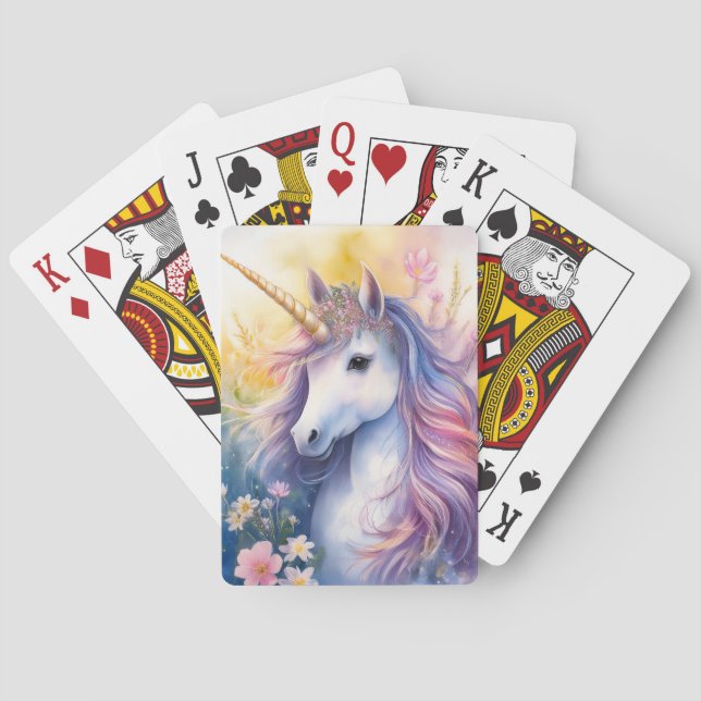 Fantasy Unicorn Playing Cards