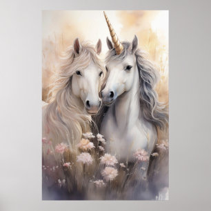 Fantasy Unicorn Poster