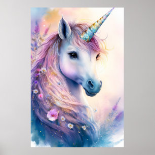 Fantasy Unicorn Poster