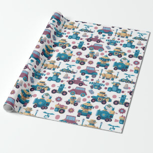 Fantasy Vehicles Wrapping Paper