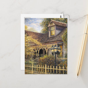 Fantasy Victorian Gingerbread I Postcard