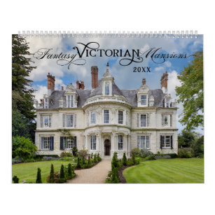 Fantasy Victorian Mansions Calendar