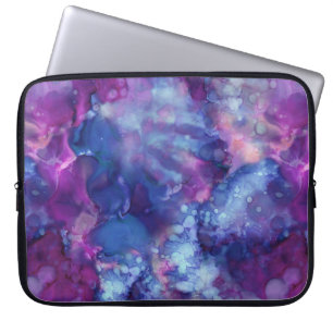 fantasy watercolor - deep space vibe : laptop sleeve
