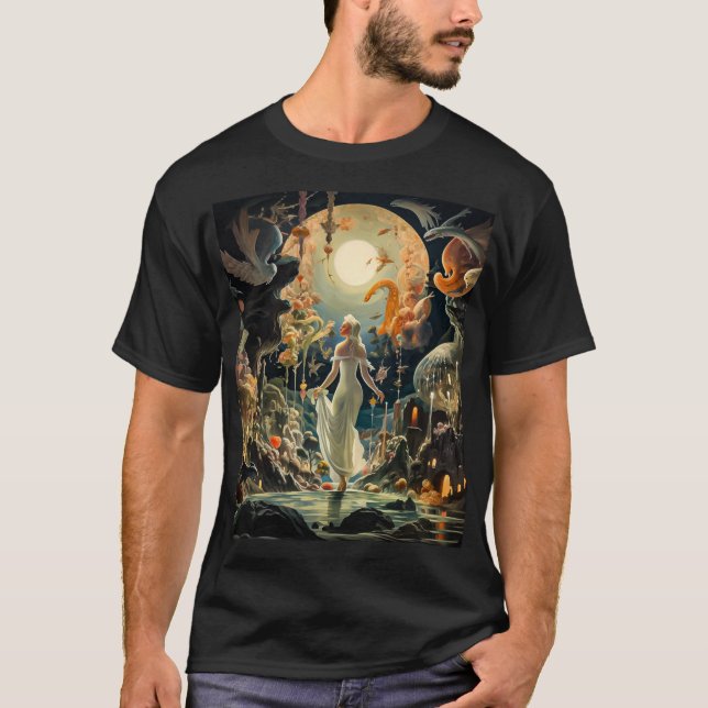Fantasy Watercolor T-Shirt (Front)