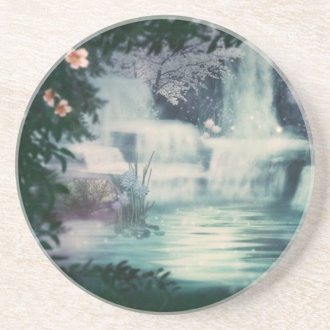 Fantasy Waterfall Cascade Coaster (Front)