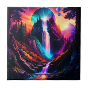 Fantasy Waterfall Tile
