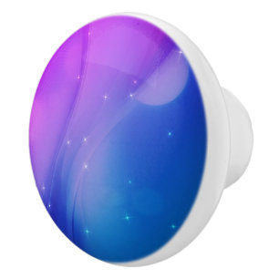 Fantasy Wave Ceramic Knob