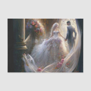 fantasy wedding tissue paper