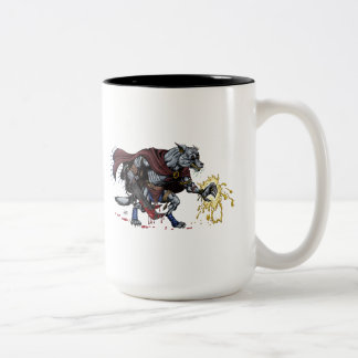 Fantasy Werewolf Fighter Mug
