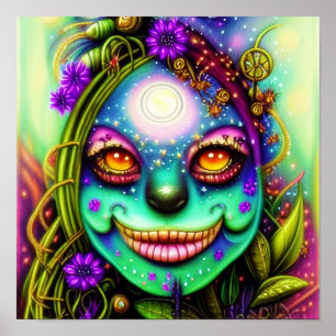 Fantasy wild frog    poster