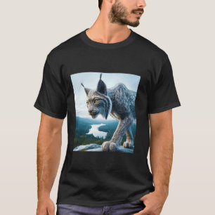 Fantasy Wired Lynx Forest T-Shirt