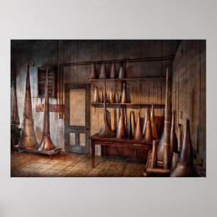 Fantasy - Wizard hat prototype lab Poster