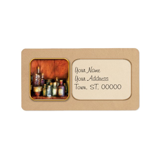 Fantasy - Wizards Ingredients Label (Front)