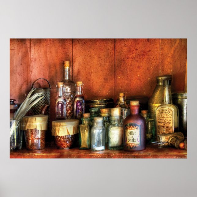 Fantasy - Wizard's Ingredients Poster (Front)