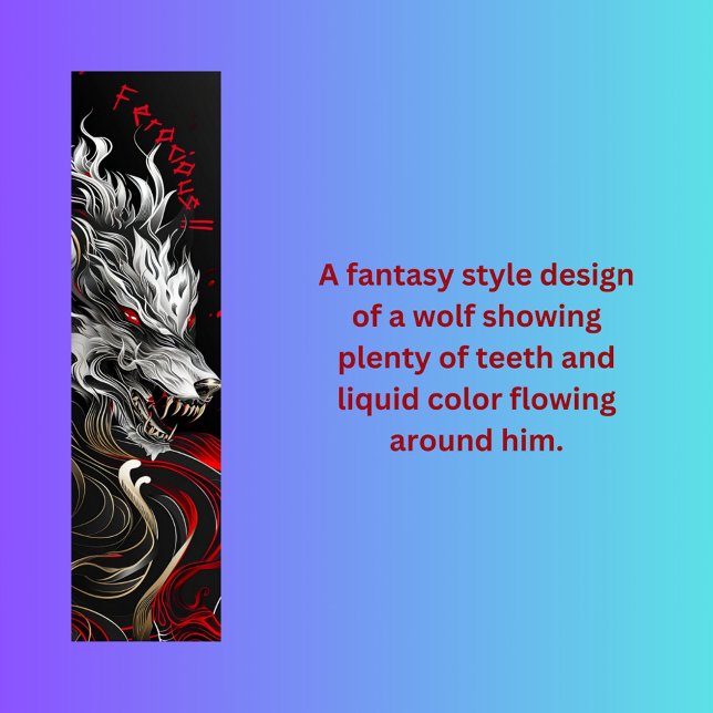 Fantasy wolf  skateboard (Creator Uploaded)