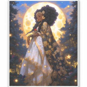 Fantasy Woman African American Art