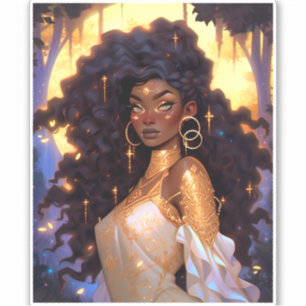 Fantasy Woman African American Art