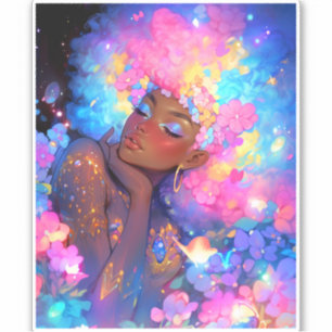 Fantasy Woman African American Art