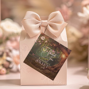 Fantasy Woodland Enchanted Forest Glow Sweet 16 Favour Tags