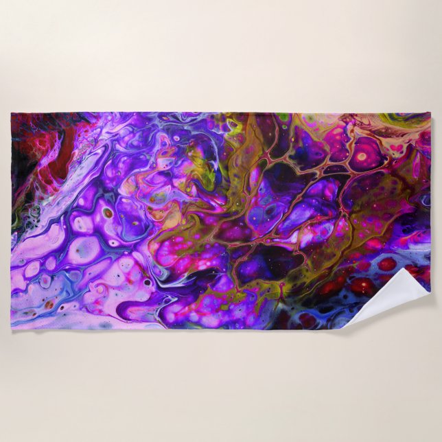 Fantasy World Beach Towel (Front)