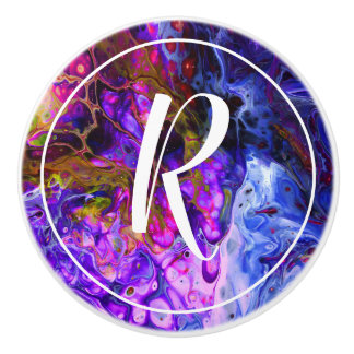 Fantasy World Monogram Ceramic Knob