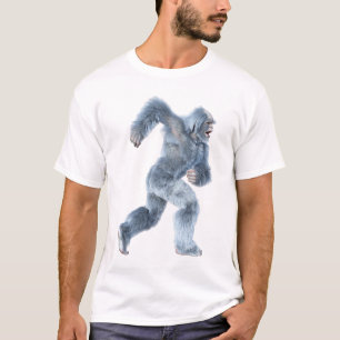 Fantasy Yeti Running T-Shirt