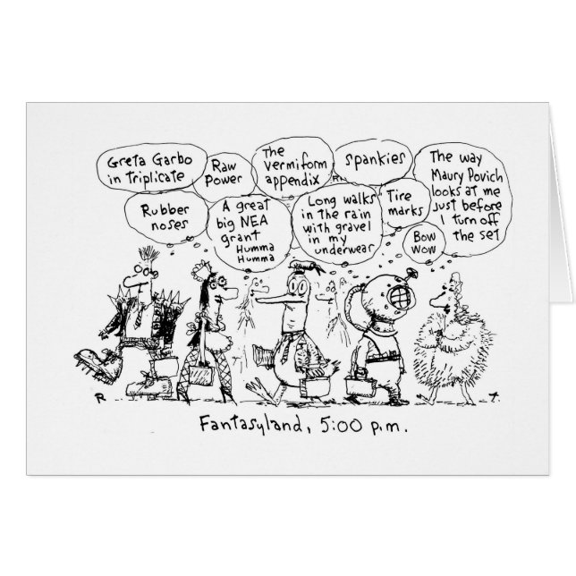 Fantasyland Card (Front Horizontal)