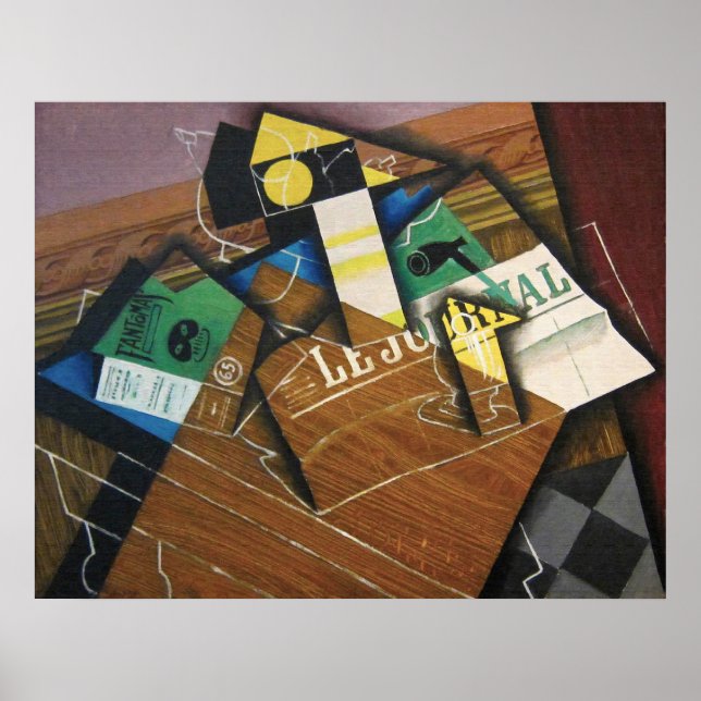 Fantomas, by Juan Gris Poster (Front)
