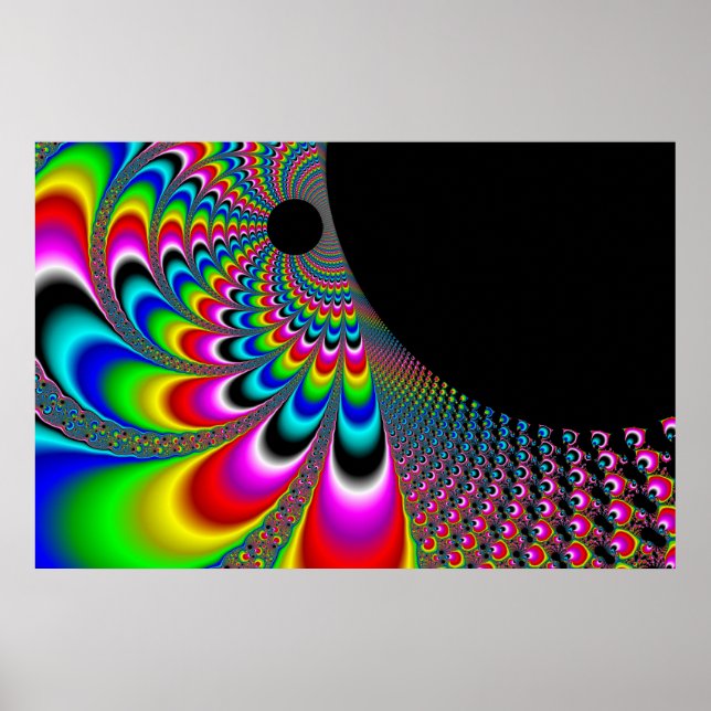 Fanyc - Mandelbrot Fractal Art Poster (Front)