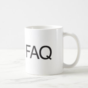 FAQ COFFEE MUG