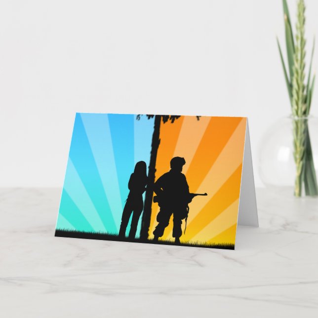 Far Apart, Close at heart Card (Front)