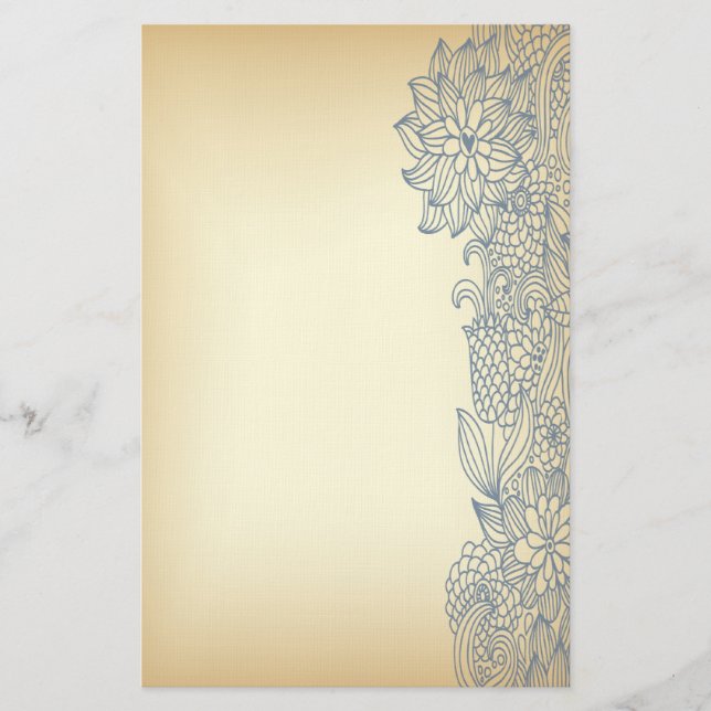 Far East Floral Stationery (Front)