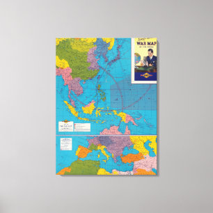 Far East, Mediterranean Area Canvas Print