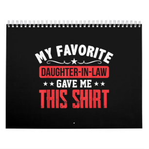 Far In Law From Daughter In Law Favourite Calendar