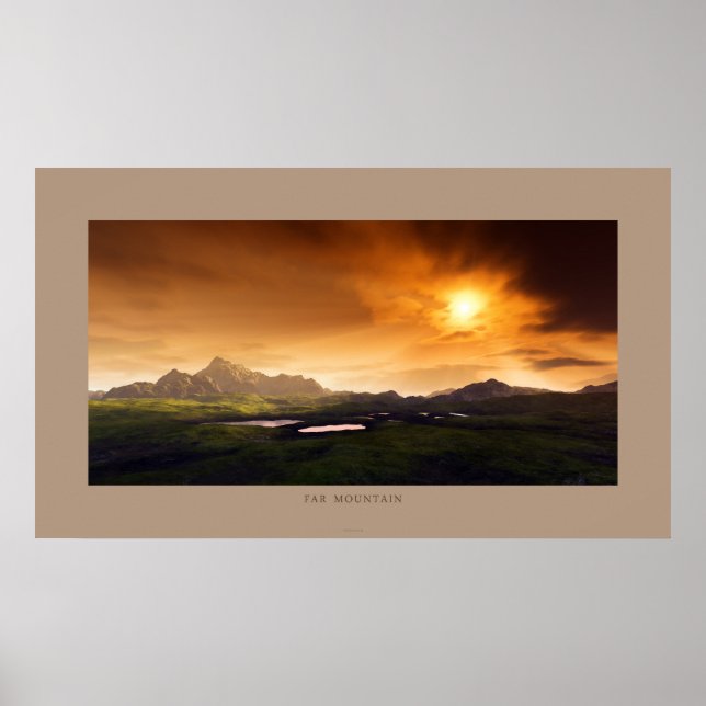 far mountain poster (Front)