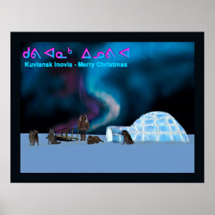Far North Christmas Poster