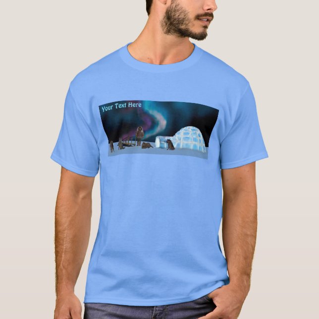 Far North Christmas T-Shirt (Front)