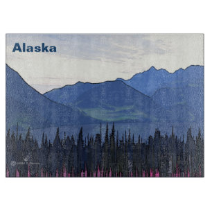 Far North Summer Cutting Board