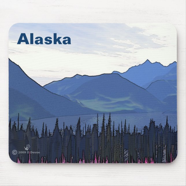 Far North Summer Mouse Mat (Front)