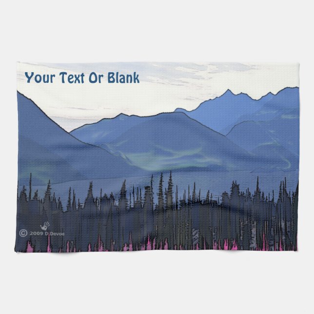 Far North Summer  Tea Towel (Horizontal)