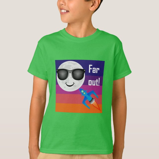 Far Out Design - Kids' Basic T-Shirt (Front)