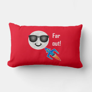 Far Out Design - Lumbar Pillow 13" x 21"