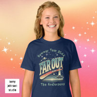 Far Out Man Retro 60’s Slogan Personalised Family