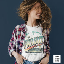 Far Out Man Retro 60’s Slogan Personalised 