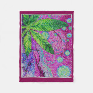 Far Out Night Fleece Blanket