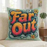 Far Out Retro 70s Psychedelic Groovy Hippie