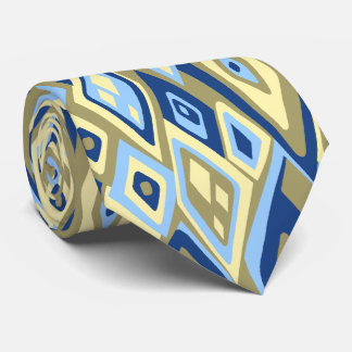 Far Out Retro Abstract Two-sided Tie