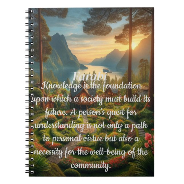 Farabi's Beautiful Word Notebook (Front)