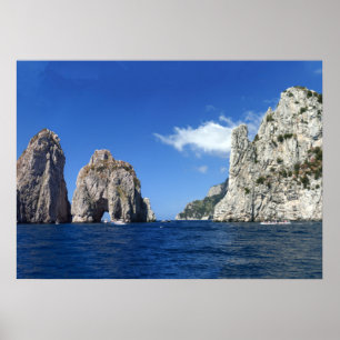 Faraglioni Capri Poster
