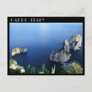 Faraglioni Rocks, Isle of Capri postcard